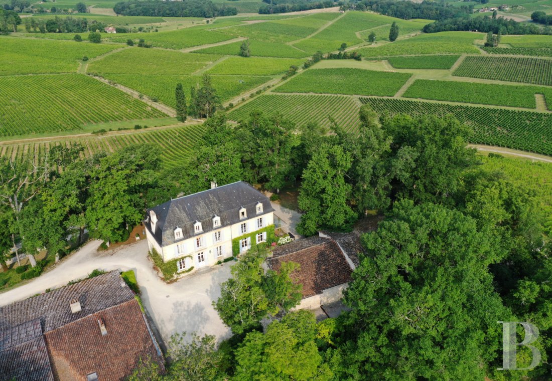 Vineyards for sale - aquitaine - A 19th century château and 111 hectares of land in the Bergerac vineyards  and the Dordogne valley, in the heart of purple Périgord