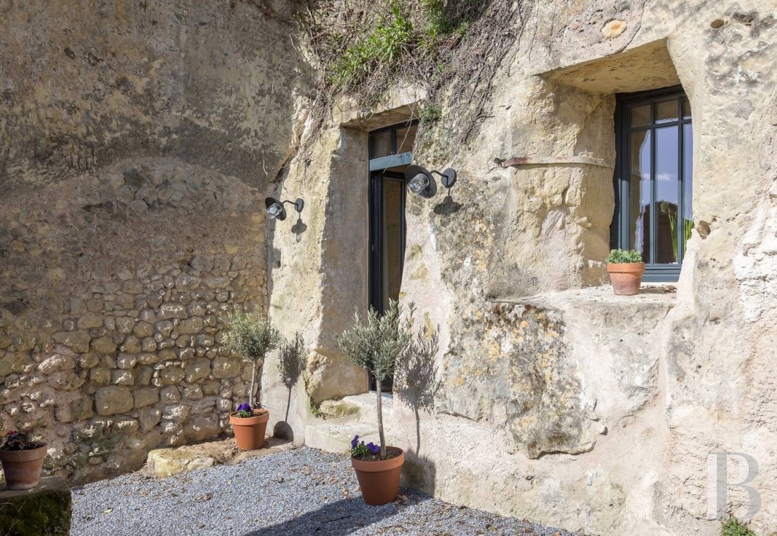 A troglodyte house full of comfort and light in the Val de Loire across from Amboise  - photo  n°1