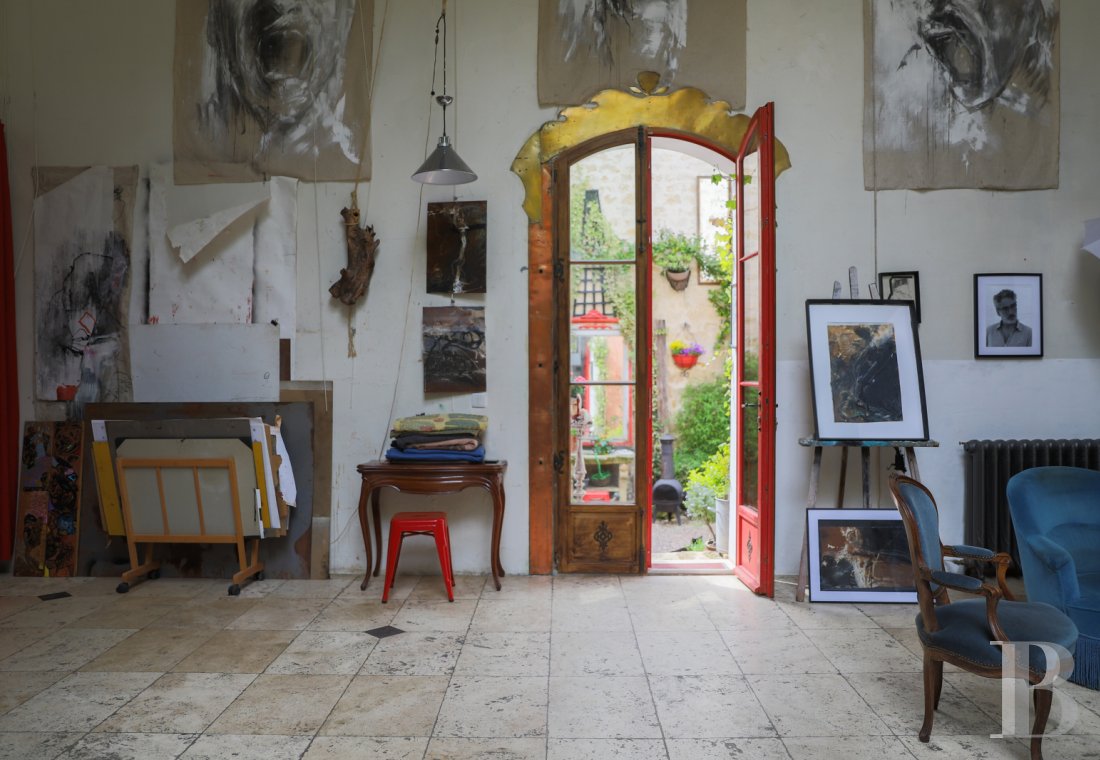 Charles-Francois Daubigny's former workshop which is now overflowing with stories and open to holidaymakers in Auvers-sur-Oise, in the Vexin - photo  n°1