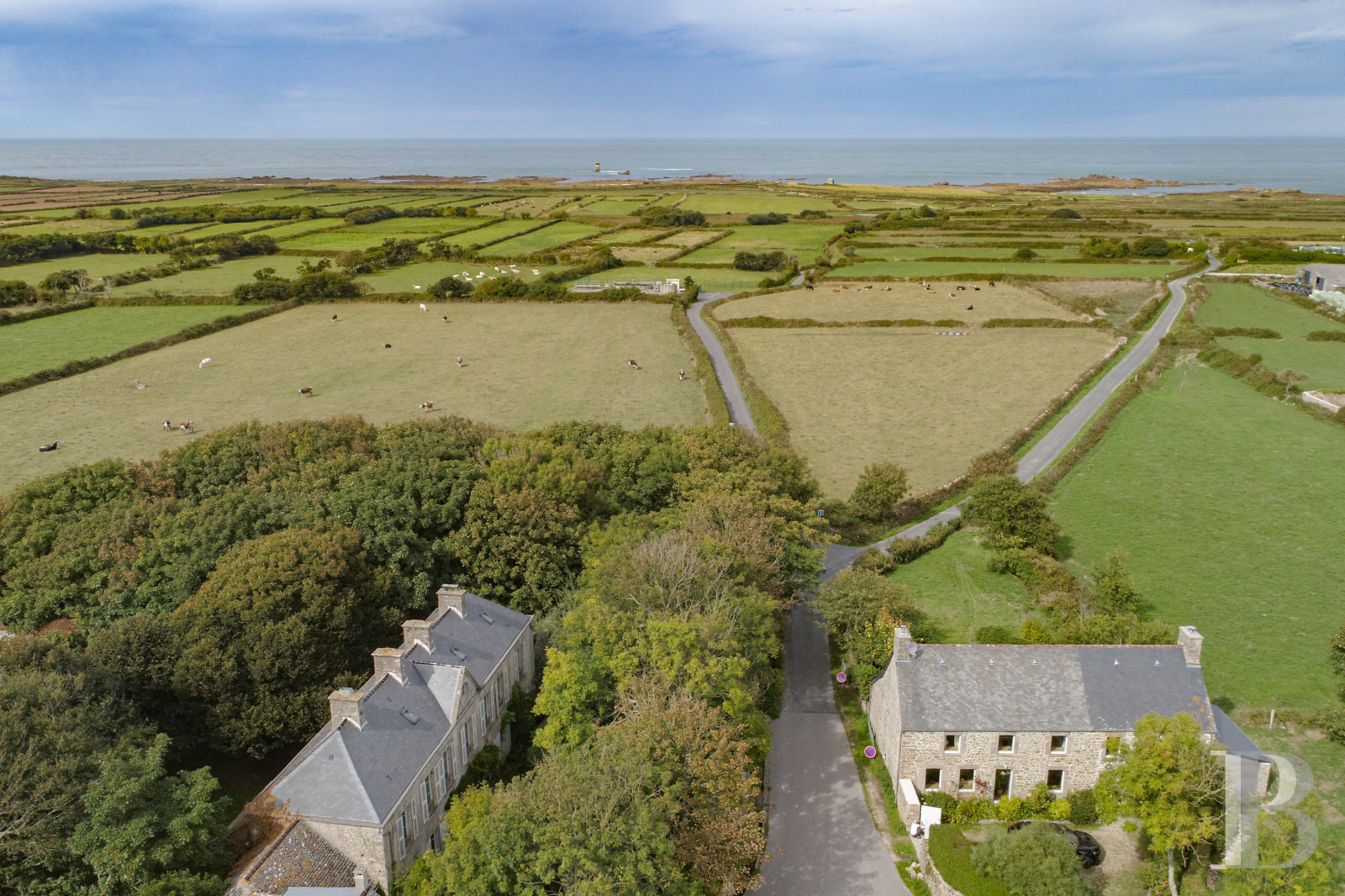 properties with sea view for sale in France On the “Pointe de la Hague