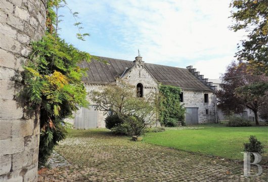 A traditional, 16th century farm  in the area around Namur in the Meuse valley