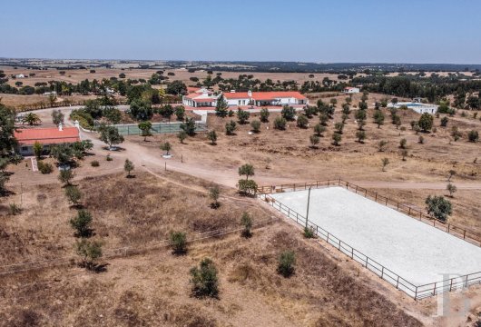 An 18-ha, equestrian estate, with a swimming pool,  between Montemor-o-Novo and Évora