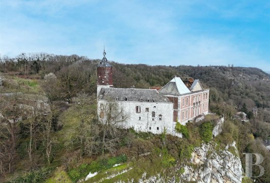 An 18th-century castle, its outbuildings and its 7-ha estate,  south of Liège, «The fiery city»