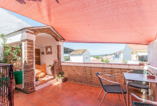 A traditional Moorish-style house, nestled in a village that is typical of Portugal’s Alentejo region