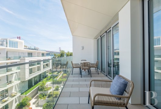 A tourist apartment in a new building in the Alcântara district of Lisbon