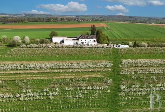 A 12-hectare farm in Belgium’s Condroz region near the Franco-Belgian border
