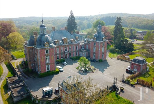 A chateau from the 18th and 19th centuries with more than three hectares of grounds, tucked away in the River Meuse valley, ...