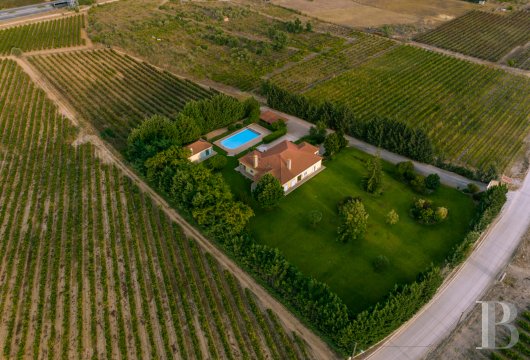 A farmhouse with six bedrooms and a swimming pool, nestled in the town of Palmela in Portugal’s Lisbon region