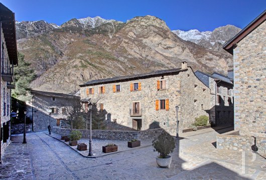 In the Aragon region, a former 16th-century Pyrenean residence.