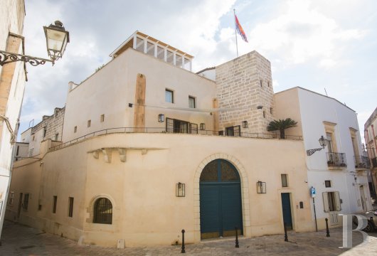 In Puglia, between Lecce and the Ionian Sea, a restored 16th-century building with terraces