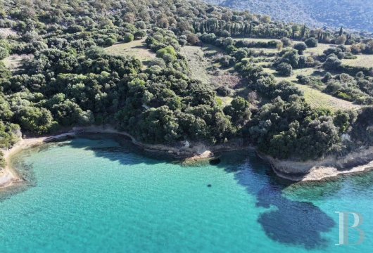  On the island of Lefkada, in the Ionian Islands, three building lots facing the Ionian Sea, ranging from 5,400 ...