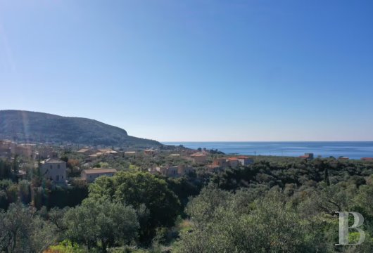 In the municipality of Riglia, in the Peloponnese, a 1,000 m² plot of land with unobstructed sea views