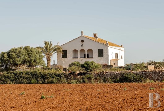 In Ciutadella, Menorca, a 300 m² Menorcan finca set on over 10 hectares of farmland, complete with its buildings ...