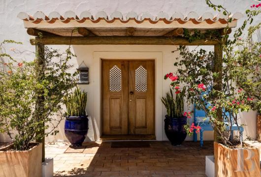 In the Algarve, a traditional single-story villa on a 6.5-hectare estate