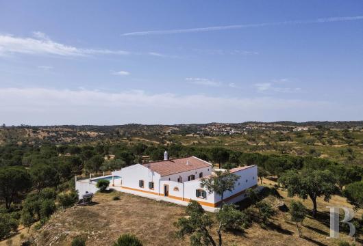 In the Alentejo, a single-story villa on 10.9 hectares just outside Ourique