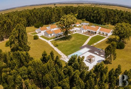 On the Vicentine Coast, near Zambujeira do Mar, a complex of 11 units created through the renovation of old Alentejo ...